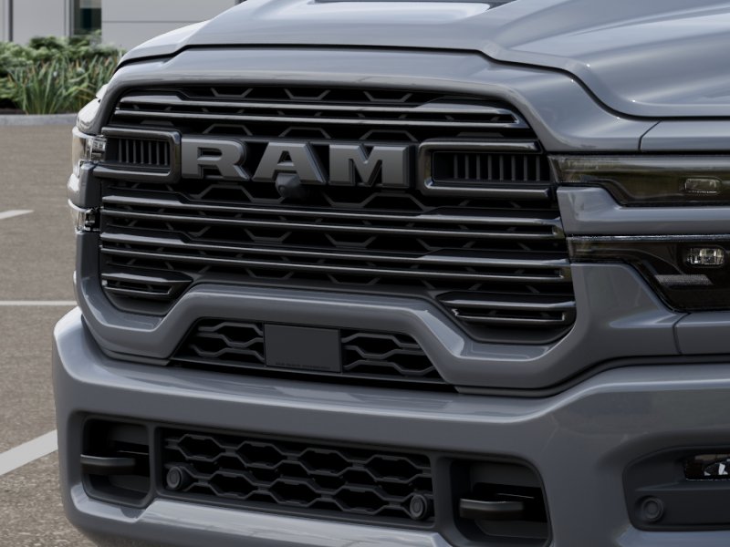 New 2026 Ceramic Gray Clear-Coat Exterior Paint RAM Laramie image 37