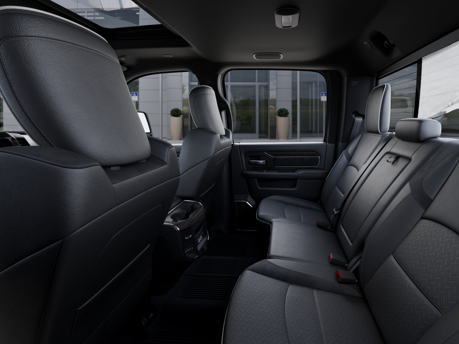 New 2026 Ceramic Gray Clear-Coat Exterior Paint RAM Laramie image 49