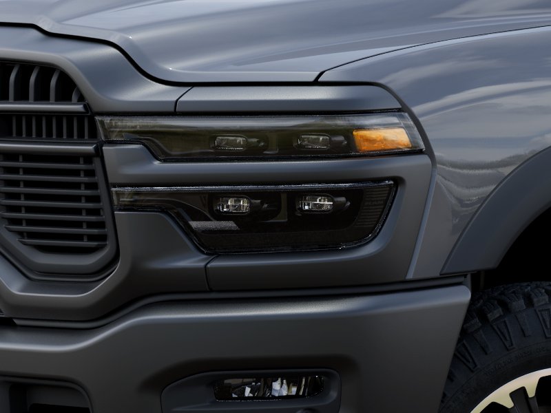 New 2026 Ceramic Gray Clear-Coat Exterior Paint RAM Rebel image 46