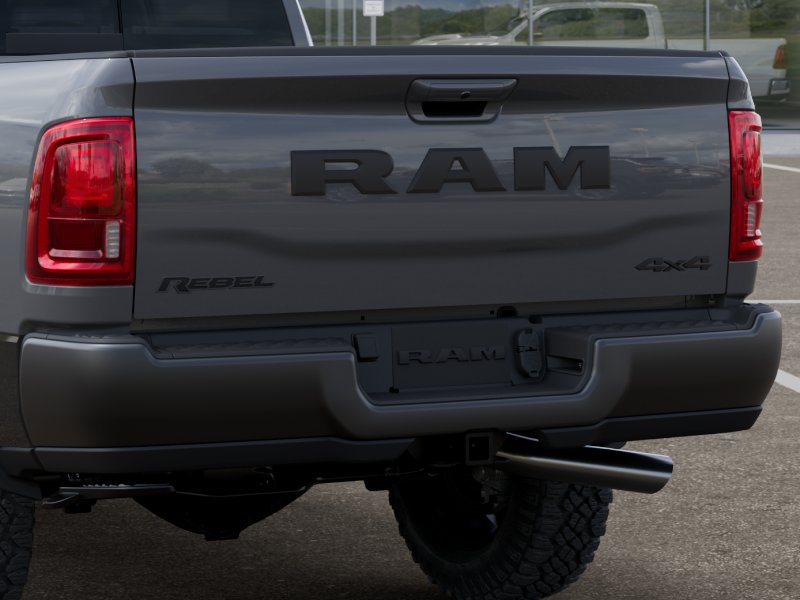 New 2026 Ceramic Gray Clear-Coat Exterior Paint RAM Rebel image 49