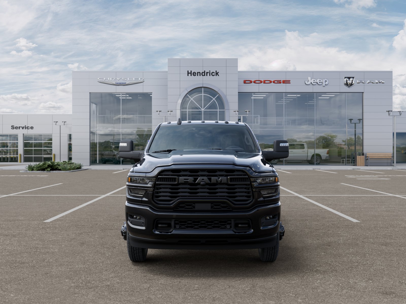 New 2026 Diamond Black Crystal Pearlcoat RAM Big Horn image 33