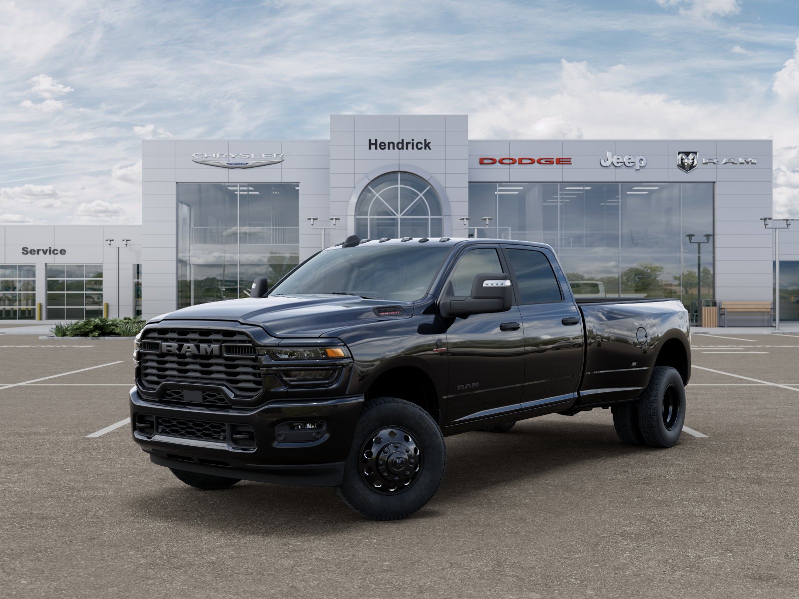 New 2026 Diamond Black Crystal Pearlcoat RAM Big Horn image 29