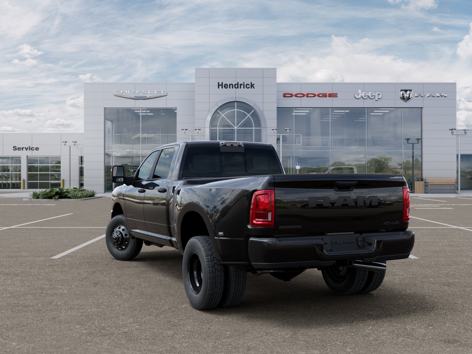 New 2026 Diamond Black Crystal Pearlcoat RAM Big Horn image 31