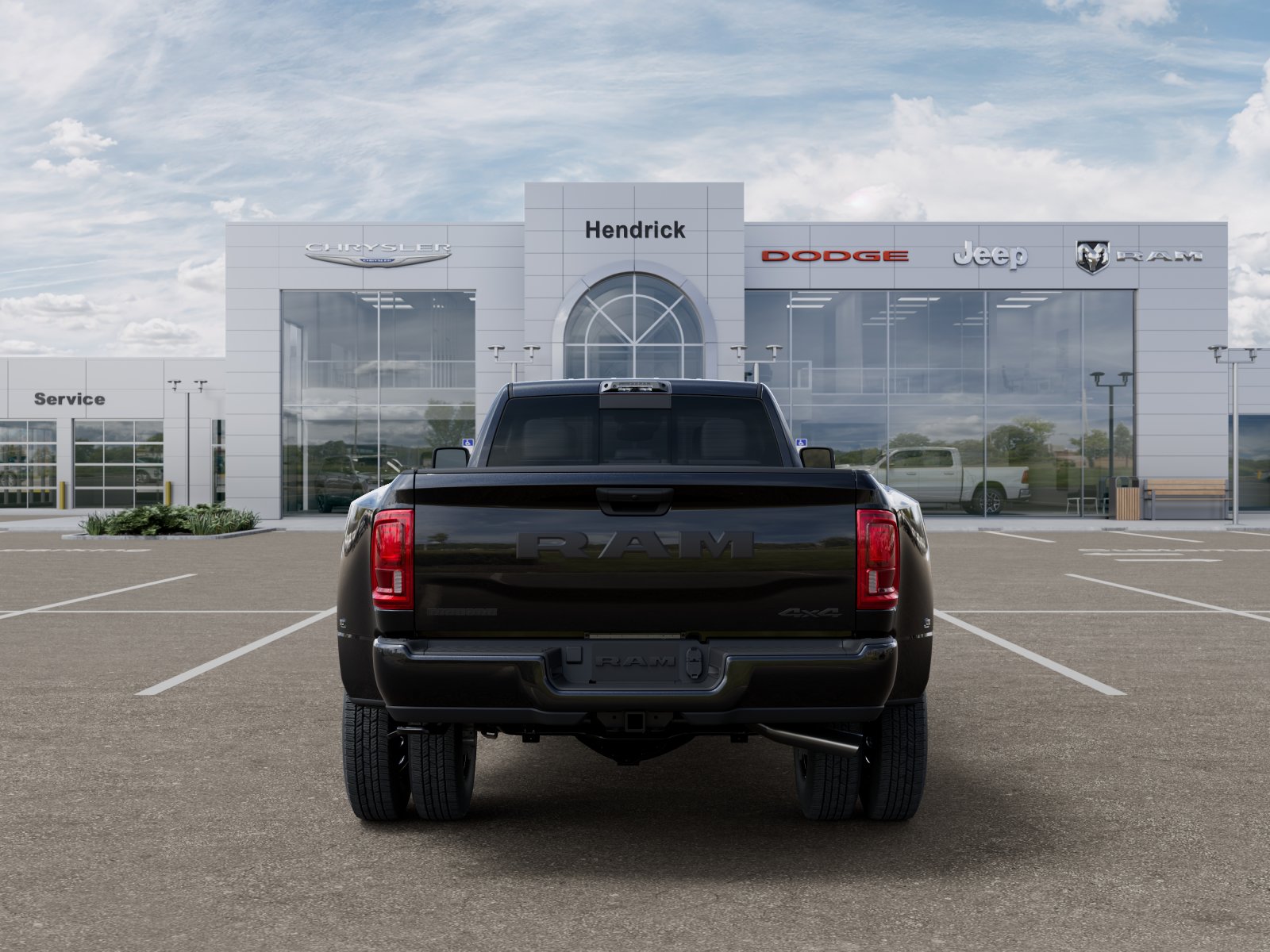 New 2026 Diamond Black Crystal Pearlcoat RAM Big Horn image 34
