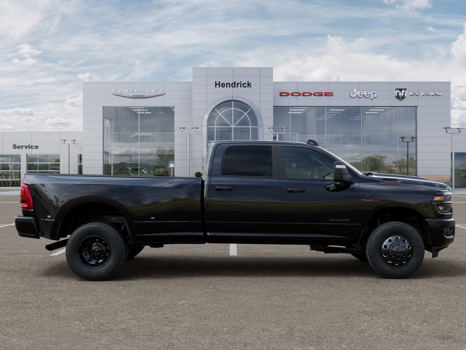 New 2026 Diamond Black Crystal Pearlcoat RAM Big Horn image 48