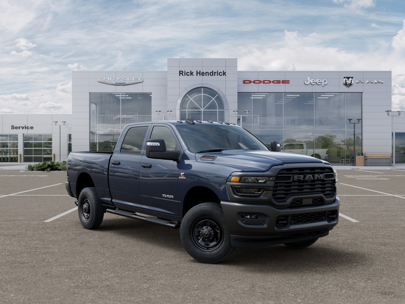 New 2026 Forged Blue Metallic Exterior Paint RAM Warlock image 28