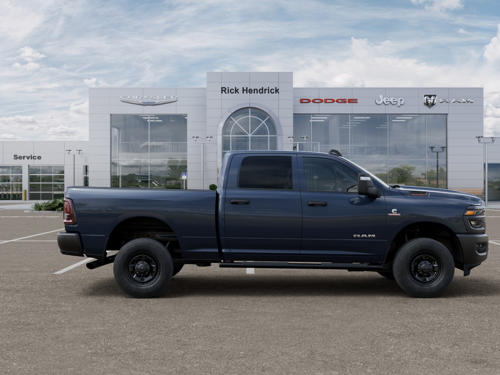 New 2026 Forged Blue Metallic Exterior Paint RAM Warlock image 48