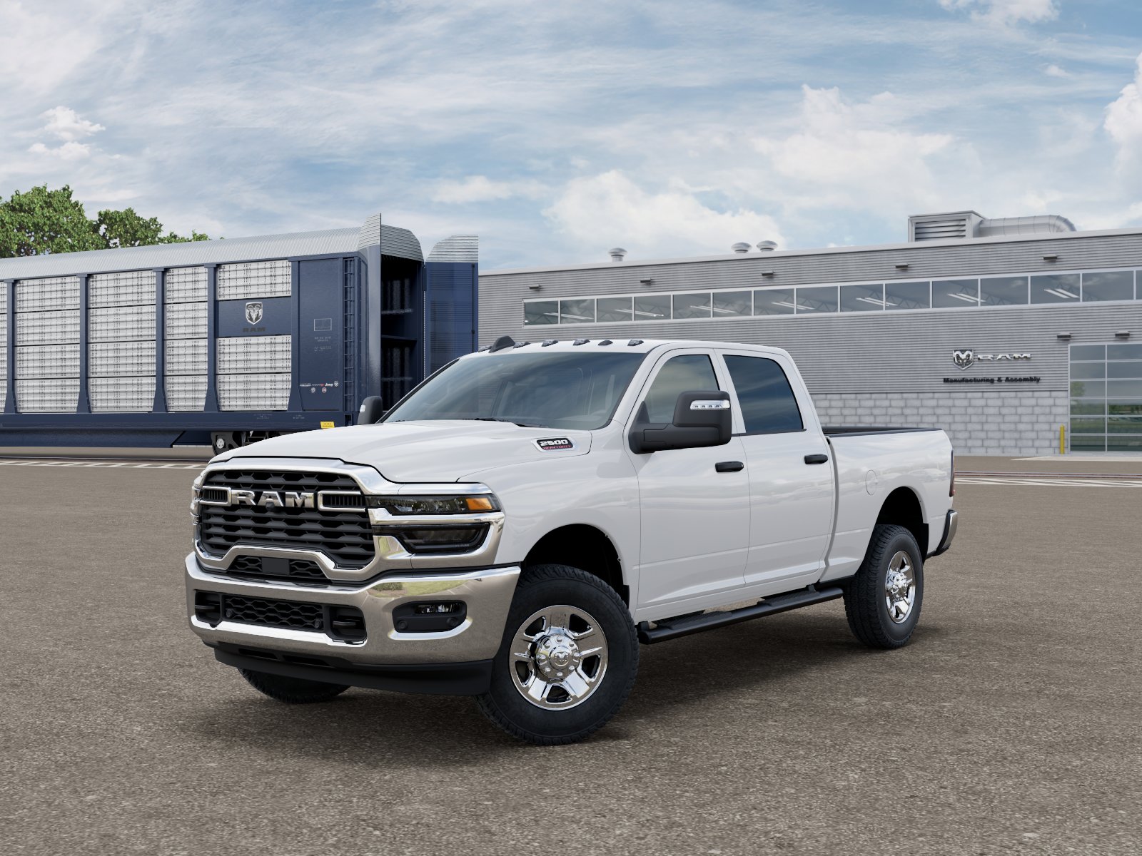 New 2026 Bright White Clear-Coat Exterior Paint RAM Tradesman image 26