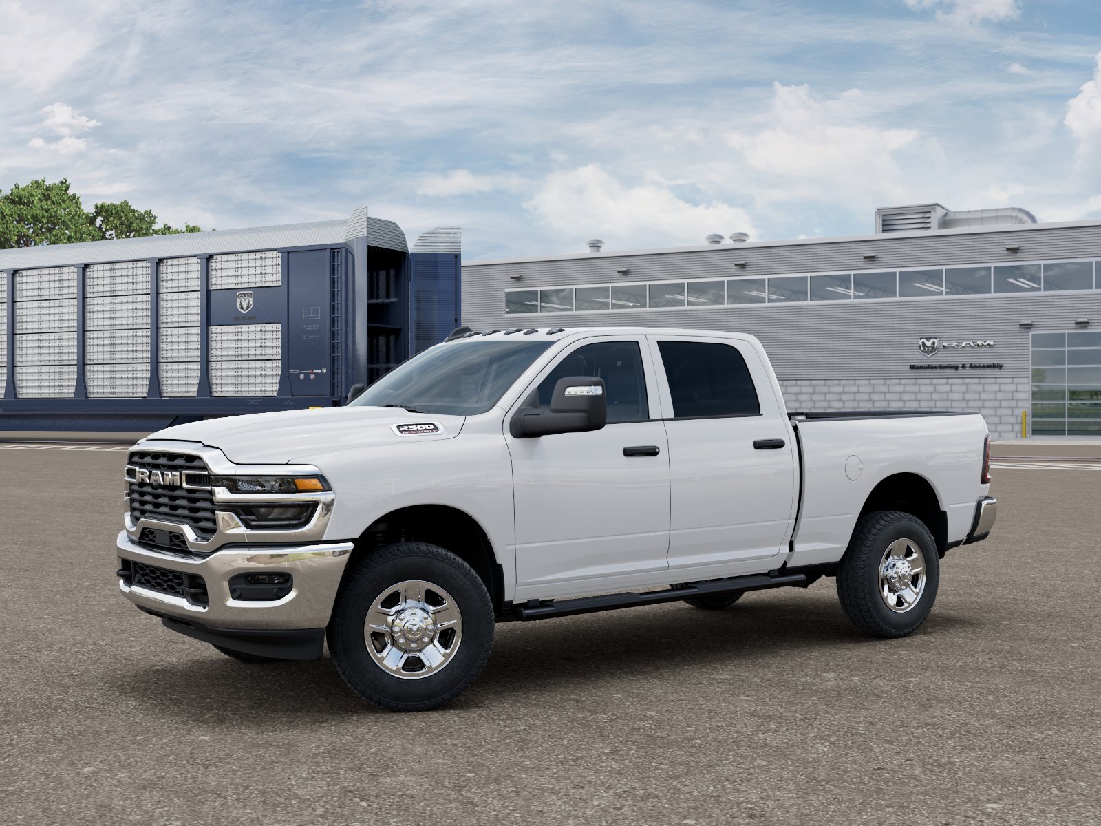 New 2026 Bright White Clear-Coat Exterior Paint RAM Tradesman image 27