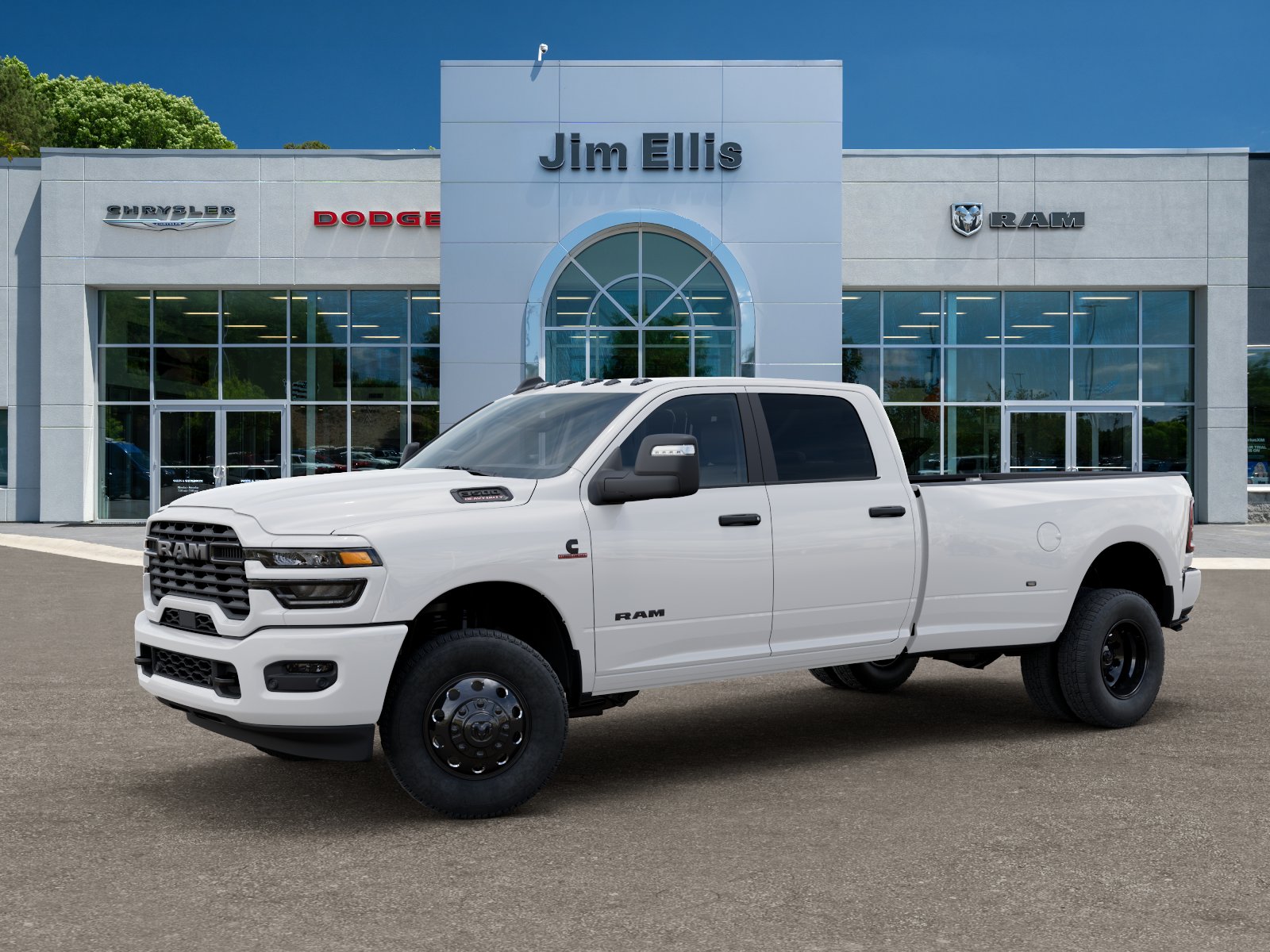 New 2026 Bright White Clearcoat RAM Big Horn image 28