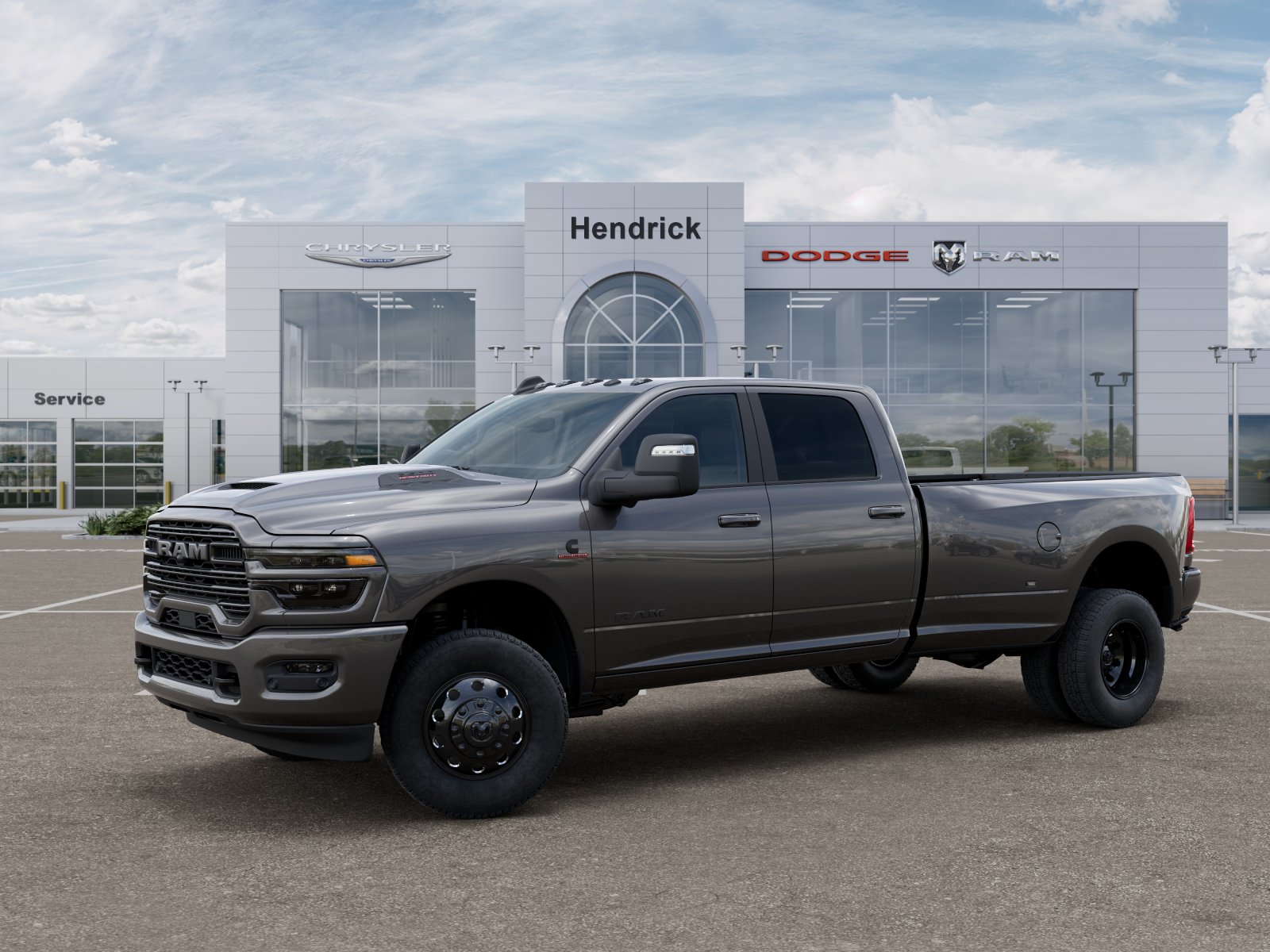 New 2026 Granite Crystal Metallic Clear-Coat Exterior Paint RAM Laramie image 38