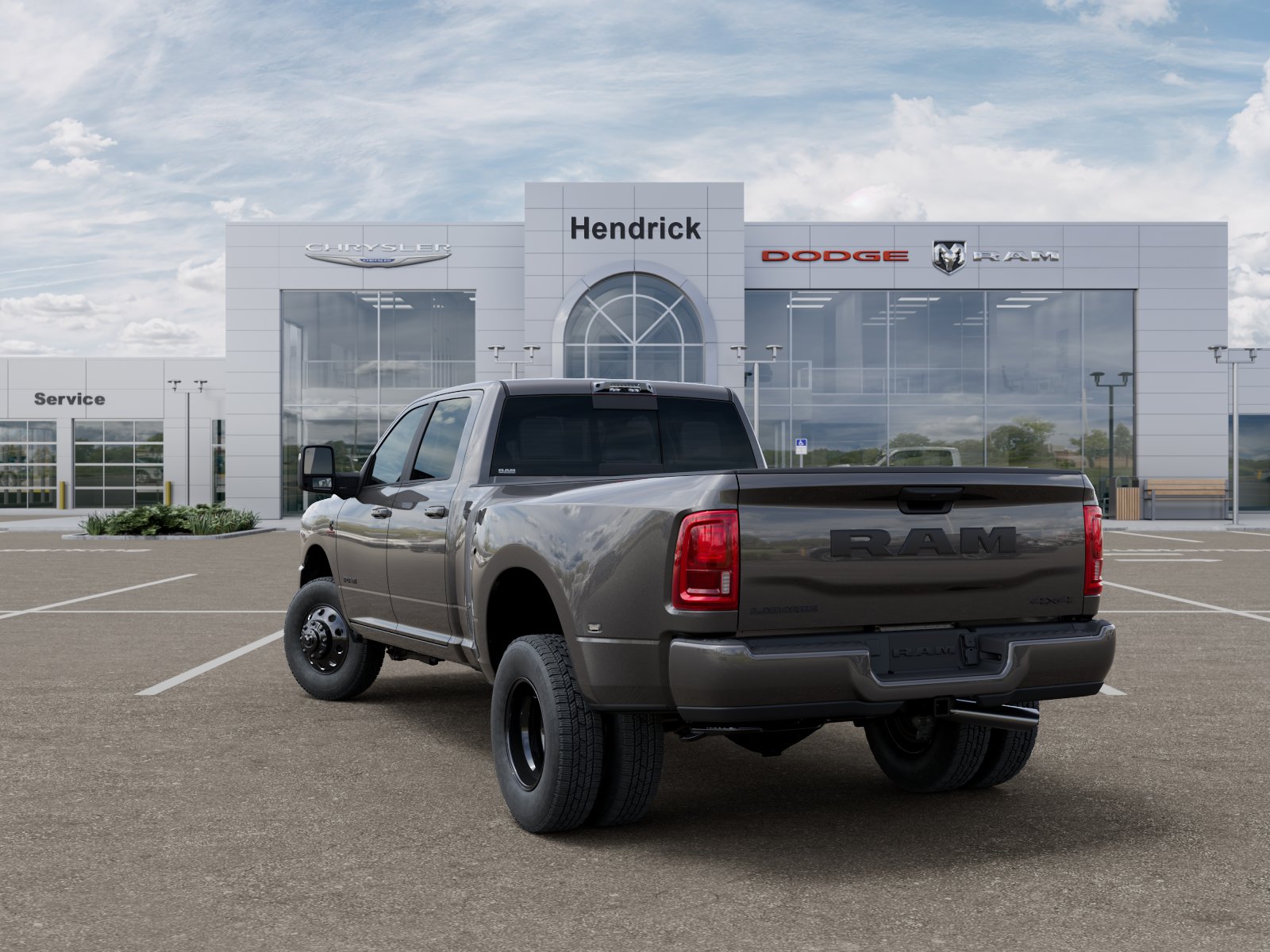 New 2026 Granite Crystal Metallic Clear-Coat Exterior Paint RAM Laramie image 39