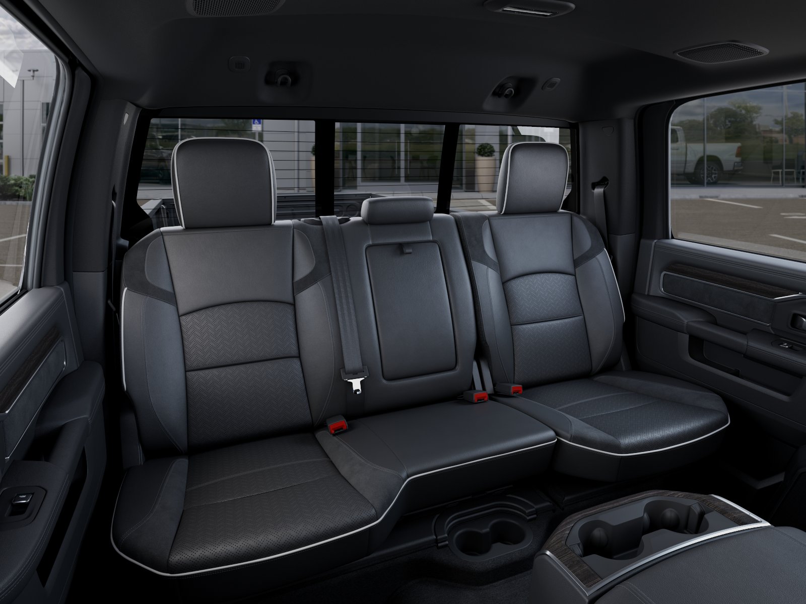 New 2026 Granite Crystal Metallic Clear-Coat Exterior Paint RAM Laramie image 50