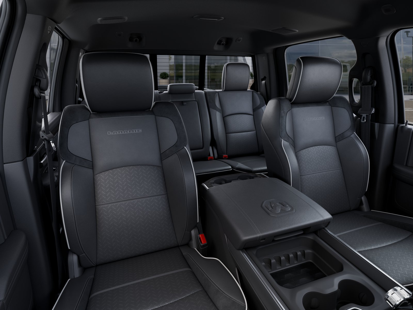 New 2026 Granite Crystal Metallic Clear-Coat Exterior Paint RAM Laramie image 51