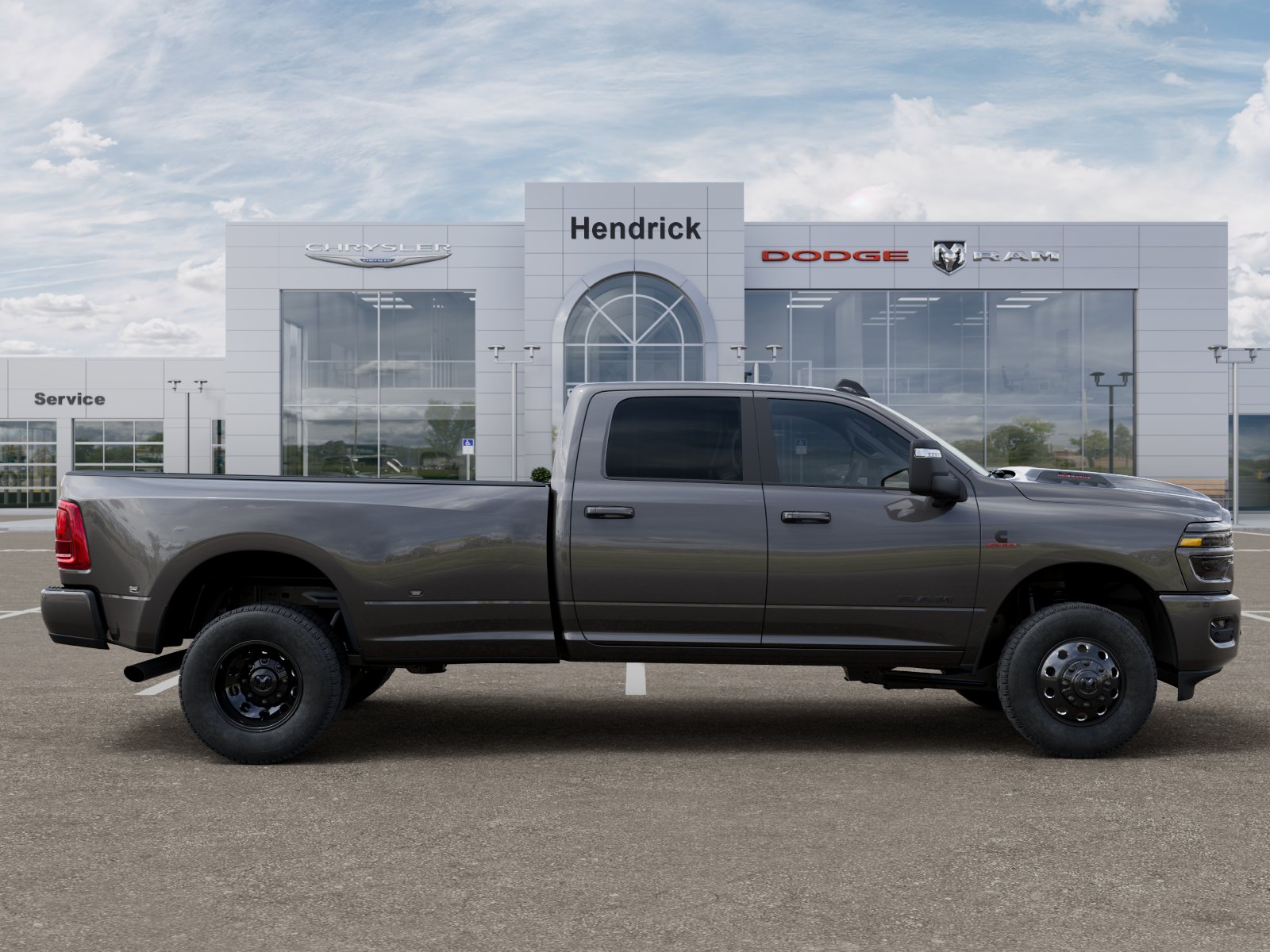 New 2026 Granite Crystal Metallic Clear-Coat Exterior Paint RAM Laramie image 56