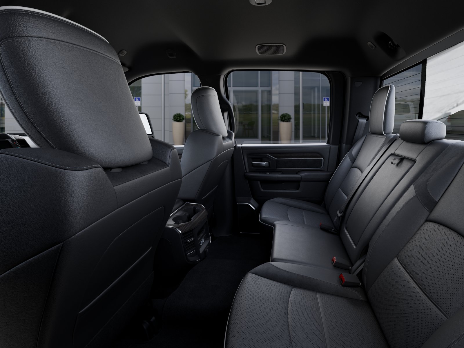 New 2026 Granite Crystal Metallic Clear-Coat Exterior Paint RAM Laramie image 58