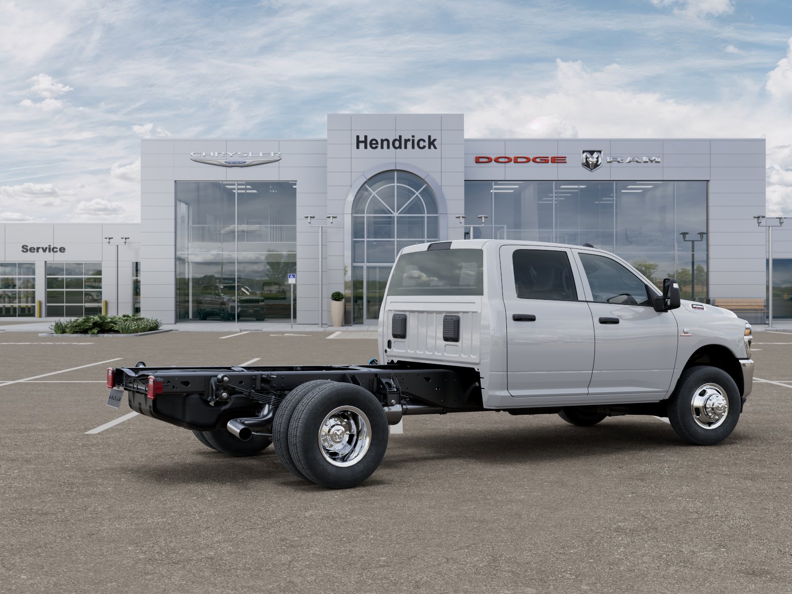 New 2026 Bright White Clear-Coat Exterior Paint RAM Tradesman image 28