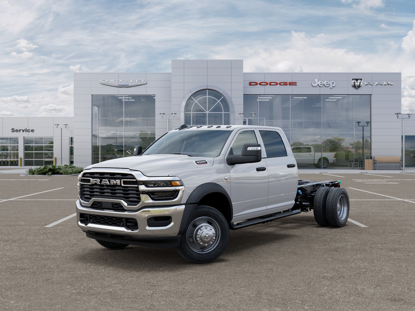 New 2026 Bright White Clear-Coat Exterior Paint RAM Tradesman image 40