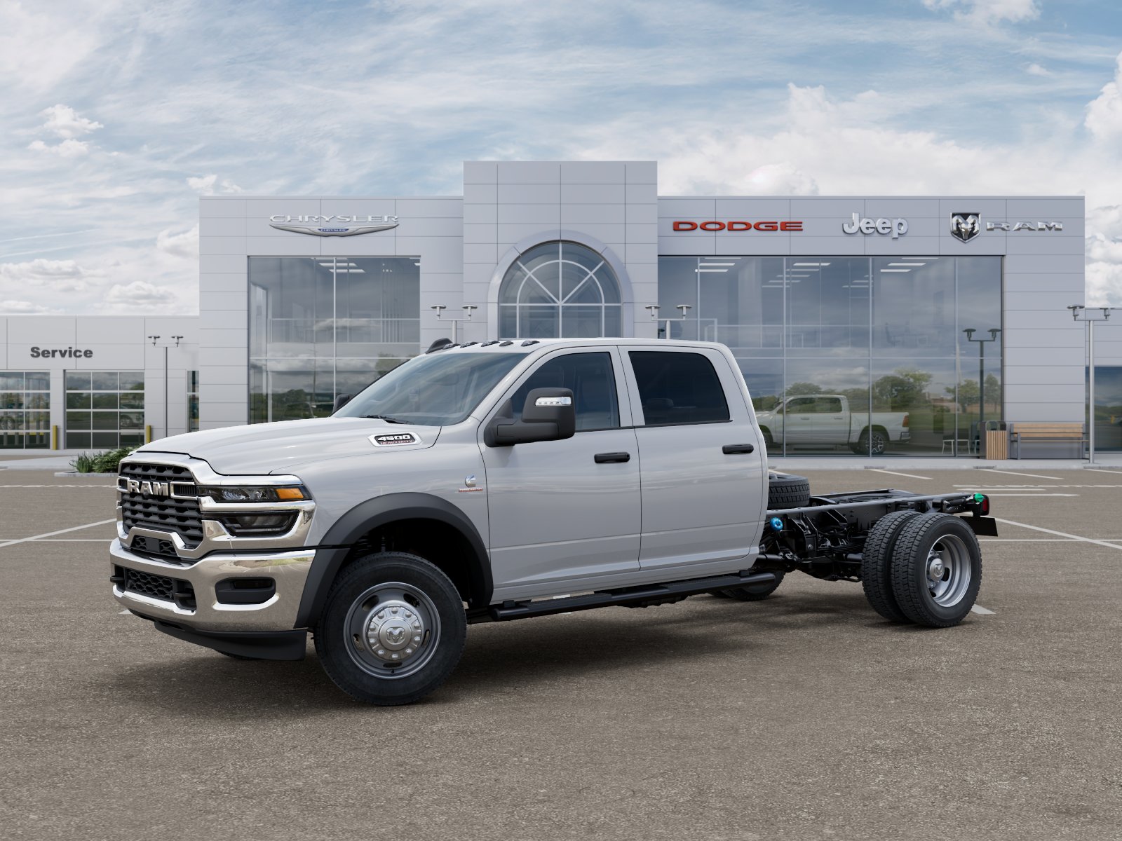 New 2026 Bright White Clear-Coat Exterior Paint RAM Tradesman image 39