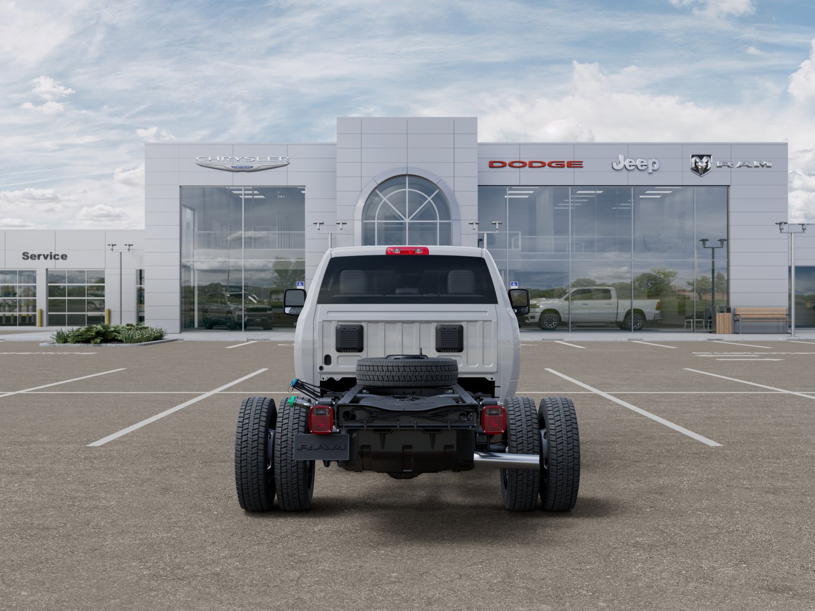 New 2026 Bright White Clear-Coat Exterior Paint RAM Tradesman image 43