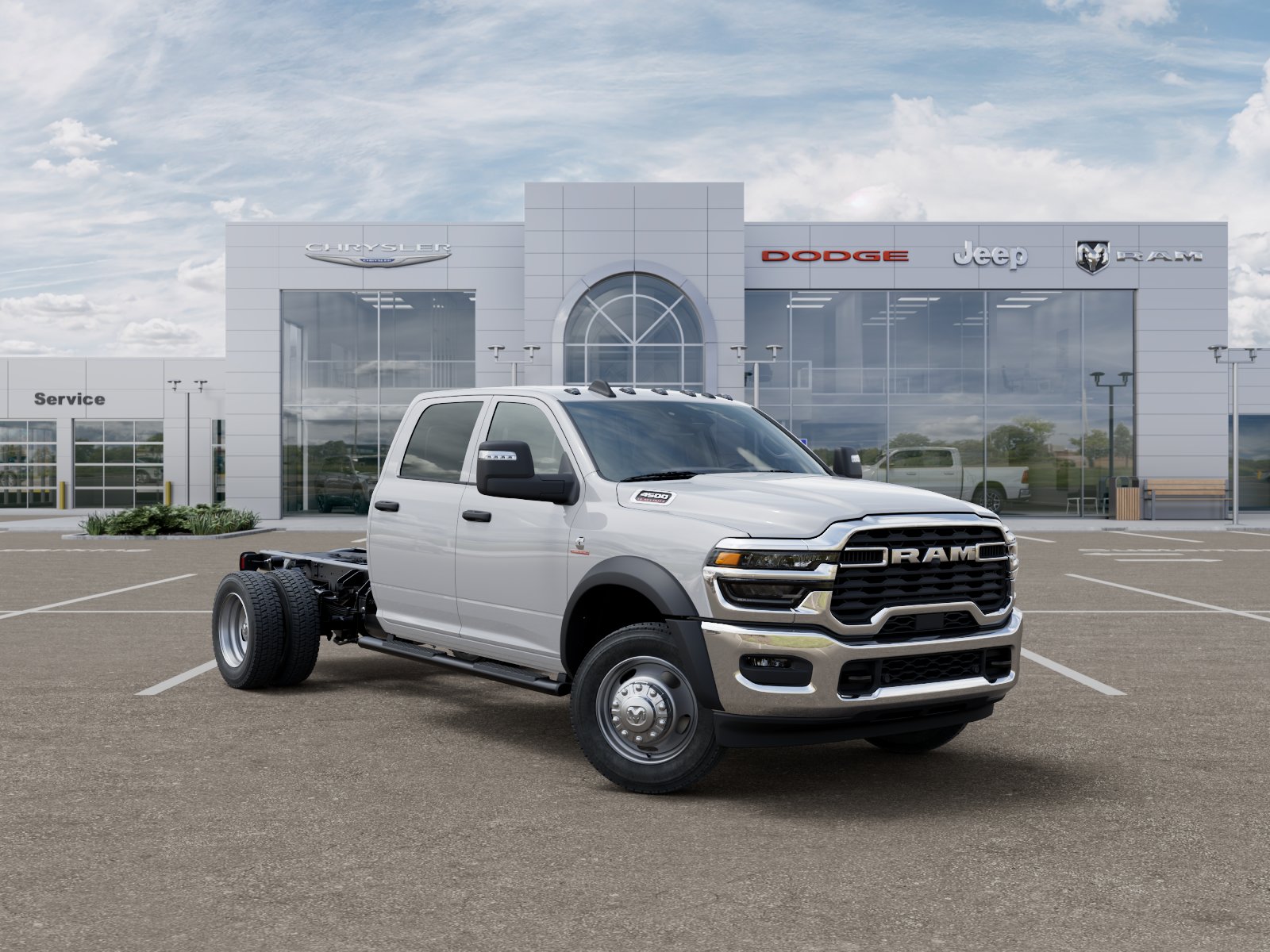 New 2026 Bright White Clear-Coat Exterior Paint RAM Tradesman image 45