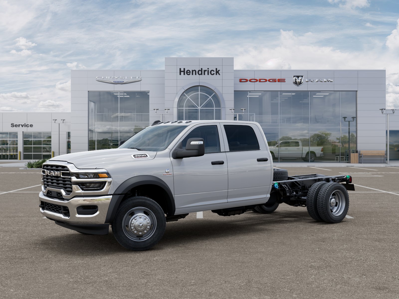 New 2026 Bright White Clear-Coat Exterior Paint RAM Tradesman image 4