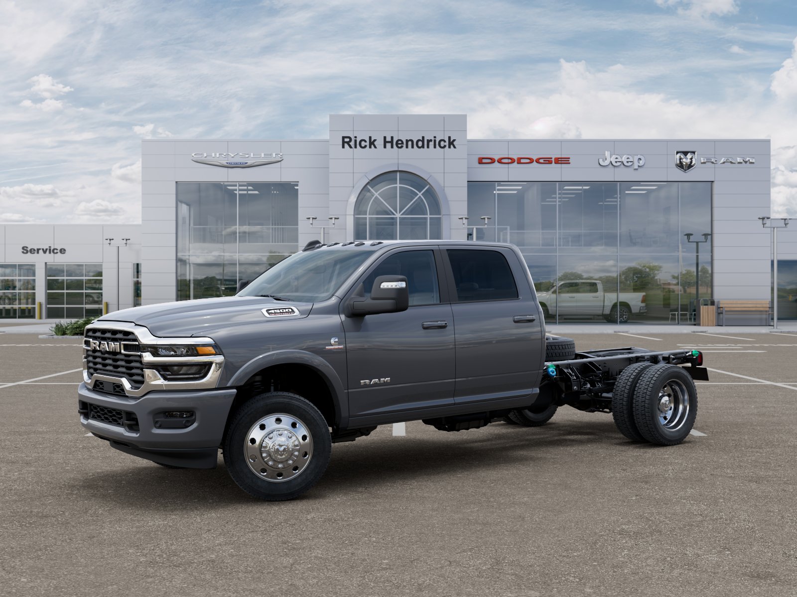 New 2026 Ceramic Gray Clear-Coat Exterior Paint RAM Big Horn image 37