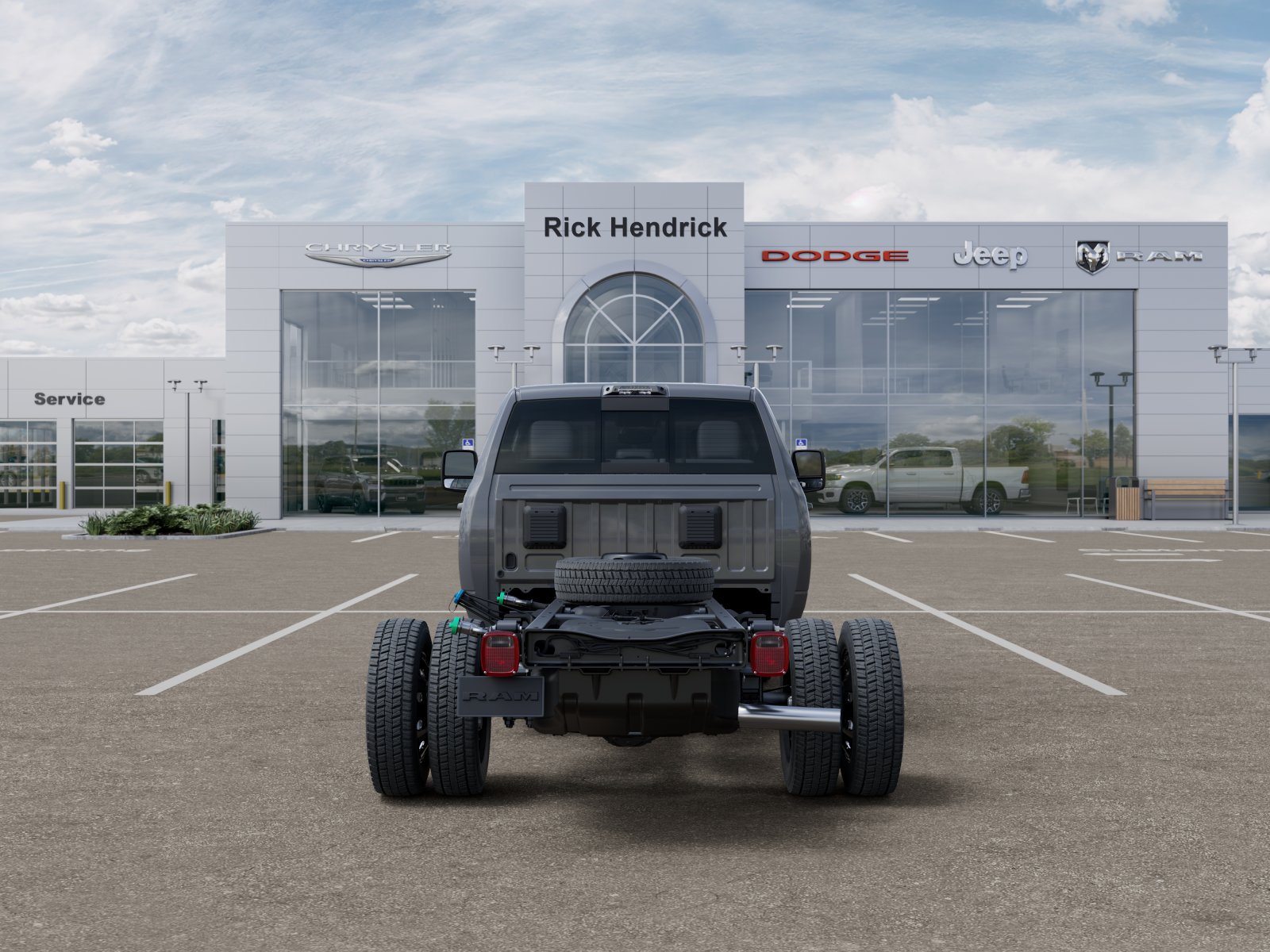 New 2026 Ceramic Gray Clear-Coat Exterior Paint RAM Big Horn image 41