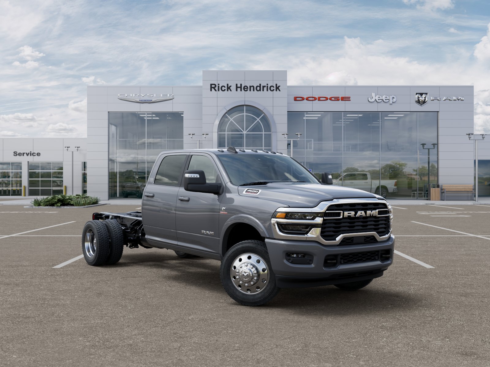 New 2026 Ceramic Gray Clear-Coat Exterior Paint RAM Big Horn image 35