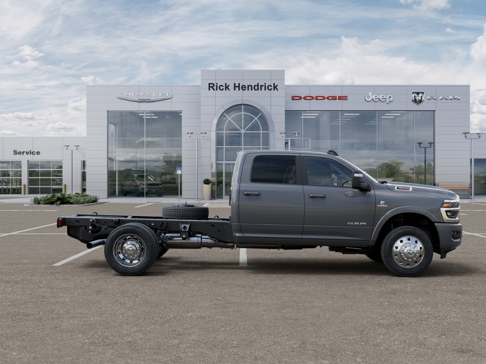 New 2026 Ceramic Gray Clear-Coat Exterior Paint RAM Big Horn image 55
