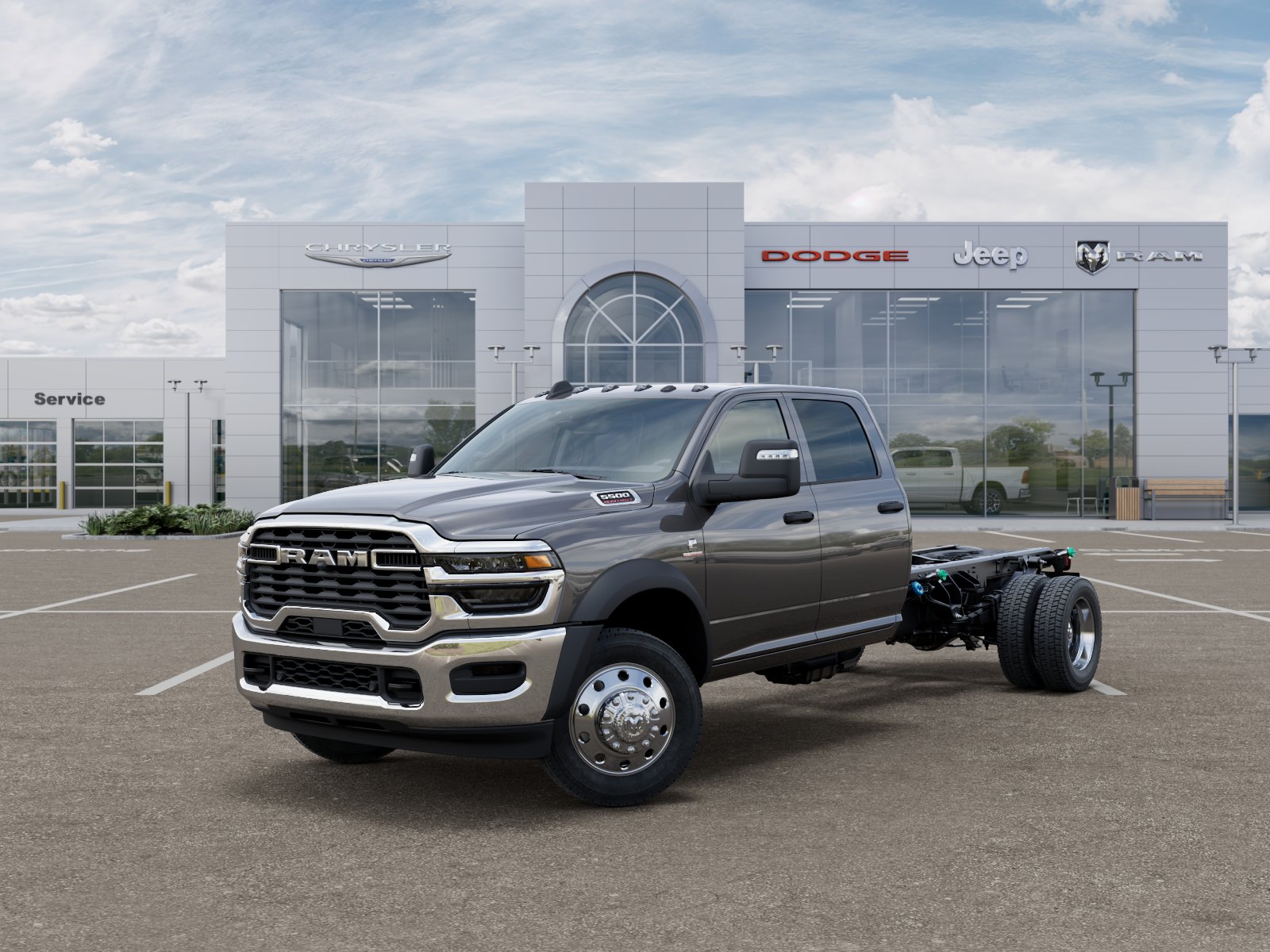 New 2026 Granite Crystal Metallic Clear-Coat Exterior Paint RAM Tradesman image 40
