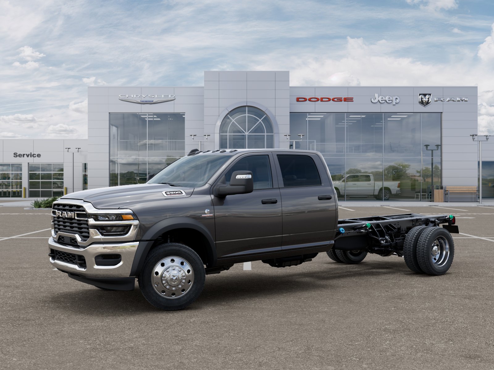 New 2026 Granite Crystal Metallic Clear-Coat Exterior Paint RAM Tradesman image 39