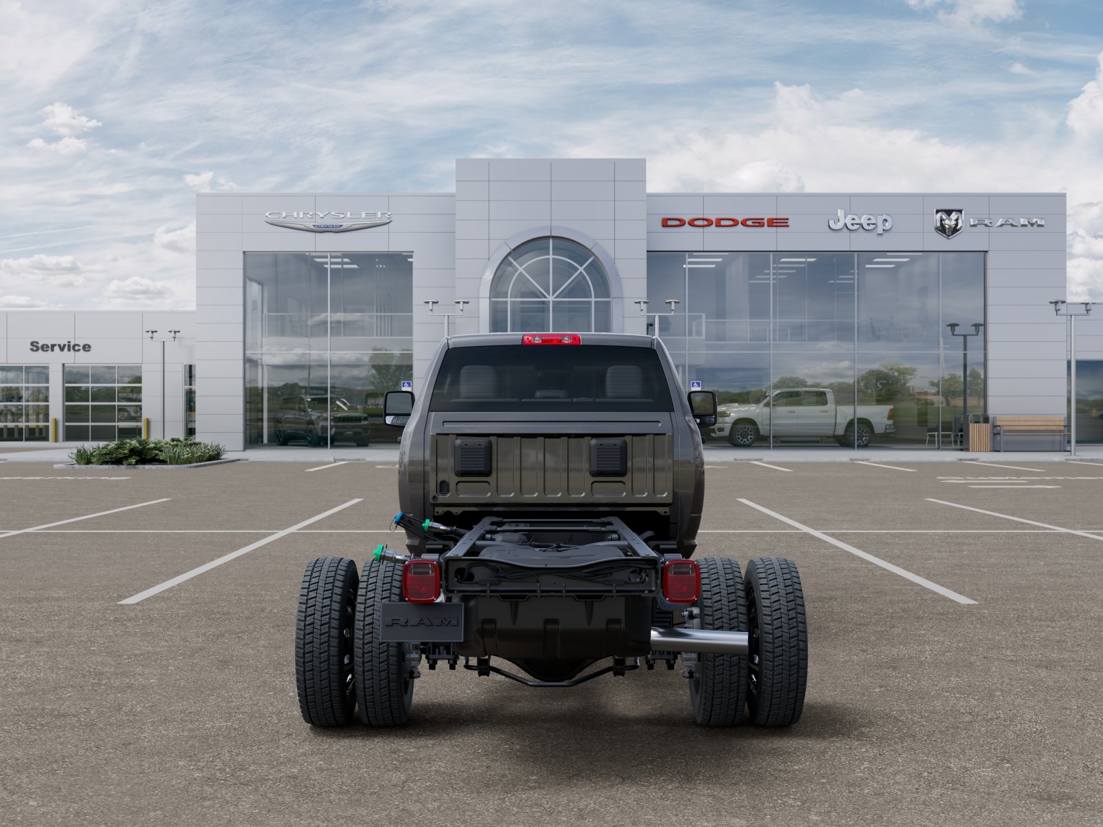 New 2026 Granite Crystal Metallic Clear-Coat Exterior Paint RAM Tradesman image 43
