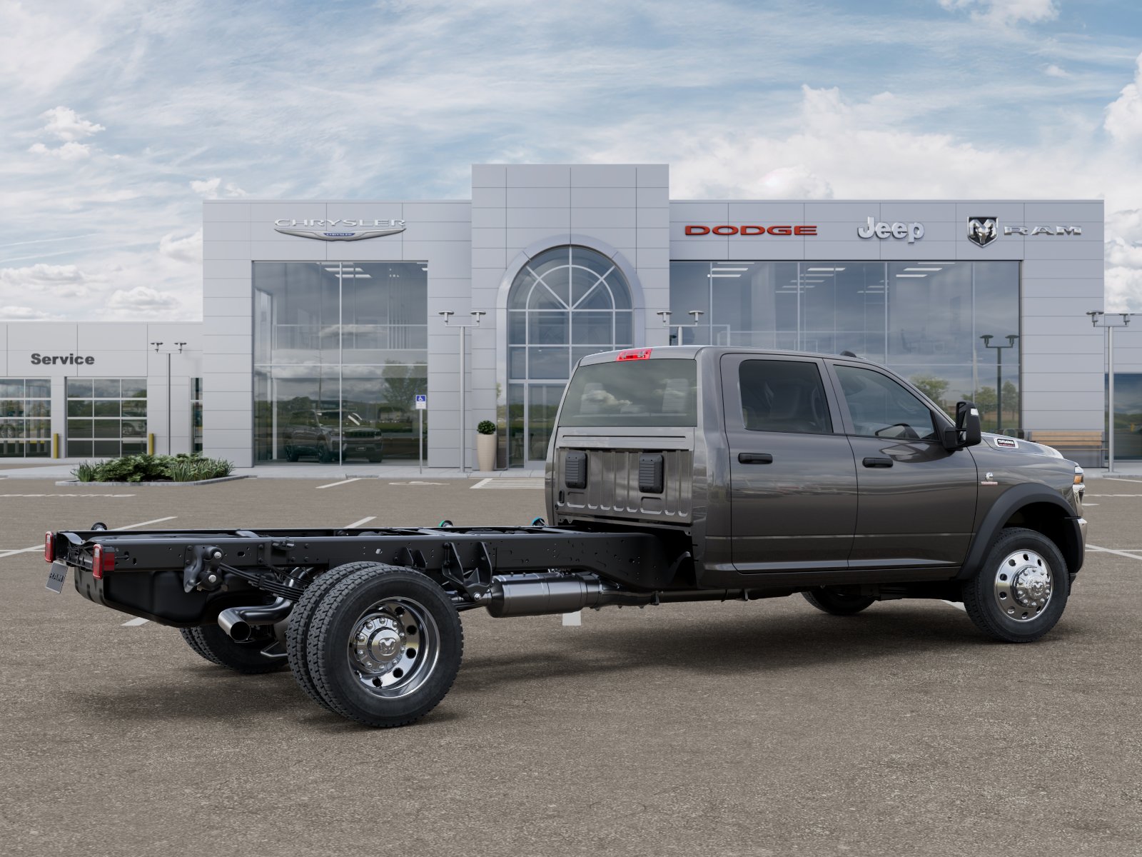 New 2026 Granite Crystal Metallic Clear-Coat Exterior Paint RAM Tradesman image 44