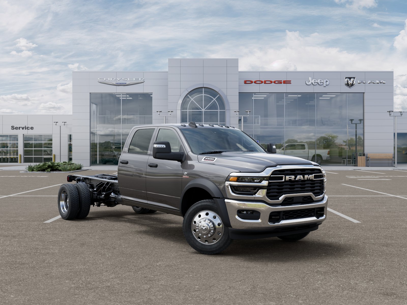 New 2026 Granite Crystal Metallic Clear-Coat Exterior Paint RAM Tradesman image 45
