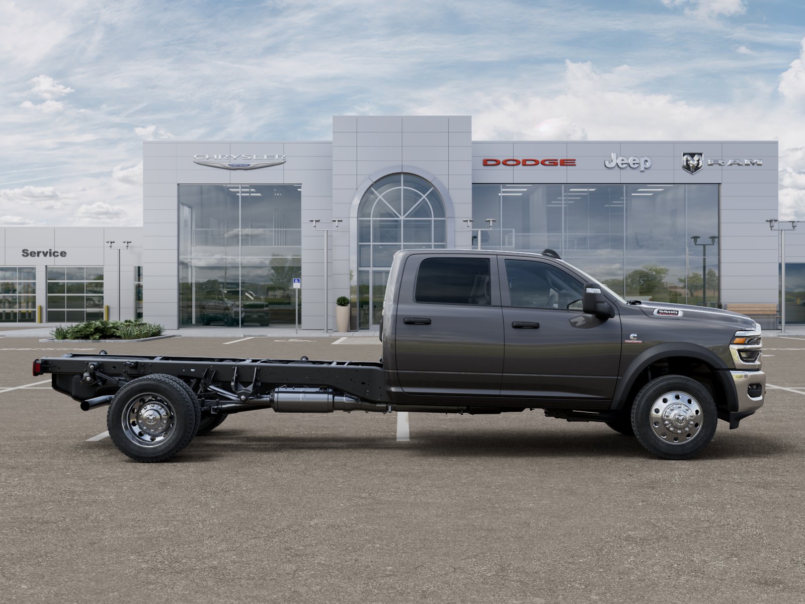 New 2026 Granite Crystal Metallic Clear-Coat Exterior Paint RAM Tradesman image 59