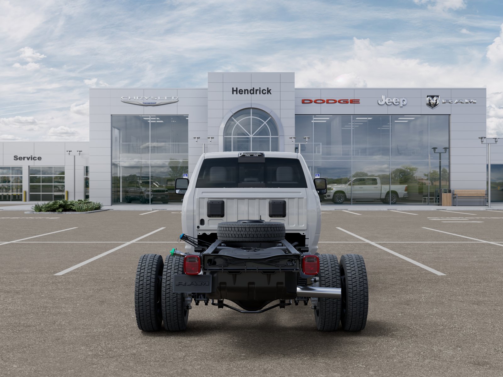 New 2026 Bright White Clear-Coat Exterior Paint RAM Tradesman image 34