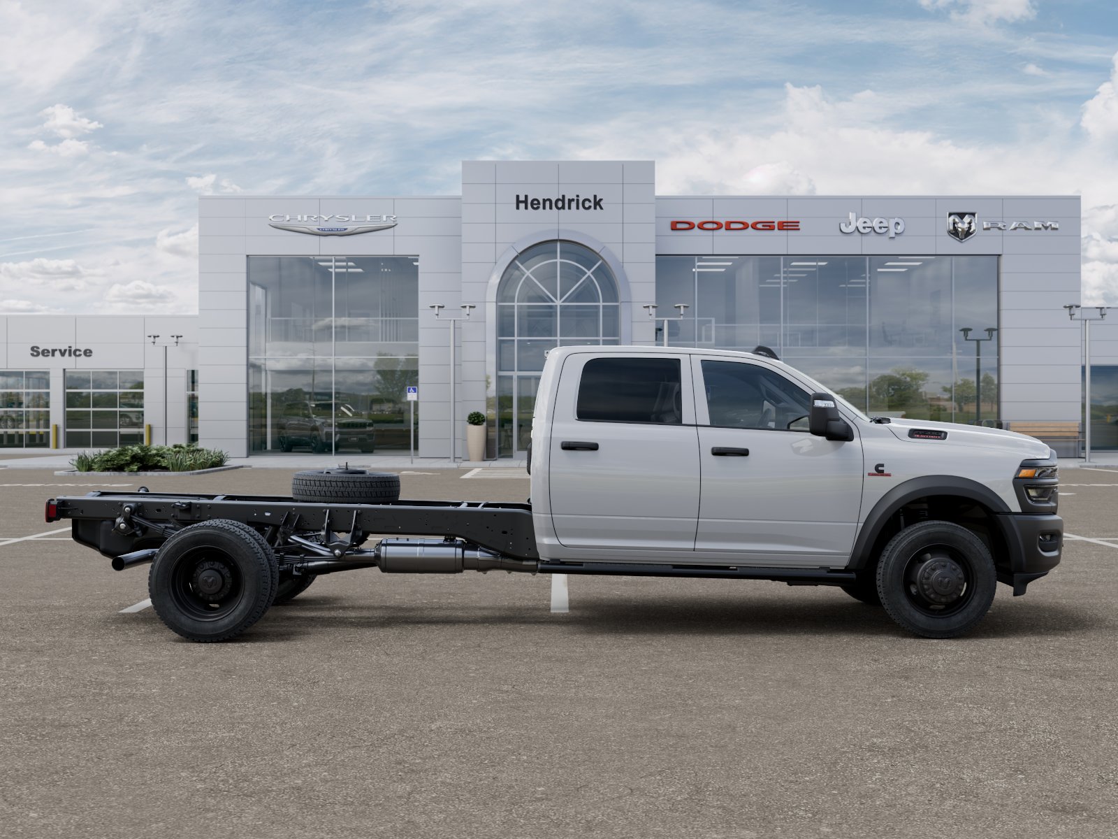 New 2026 Bright White Clear-Coat Exterior Paint RAM Tradesman image 48