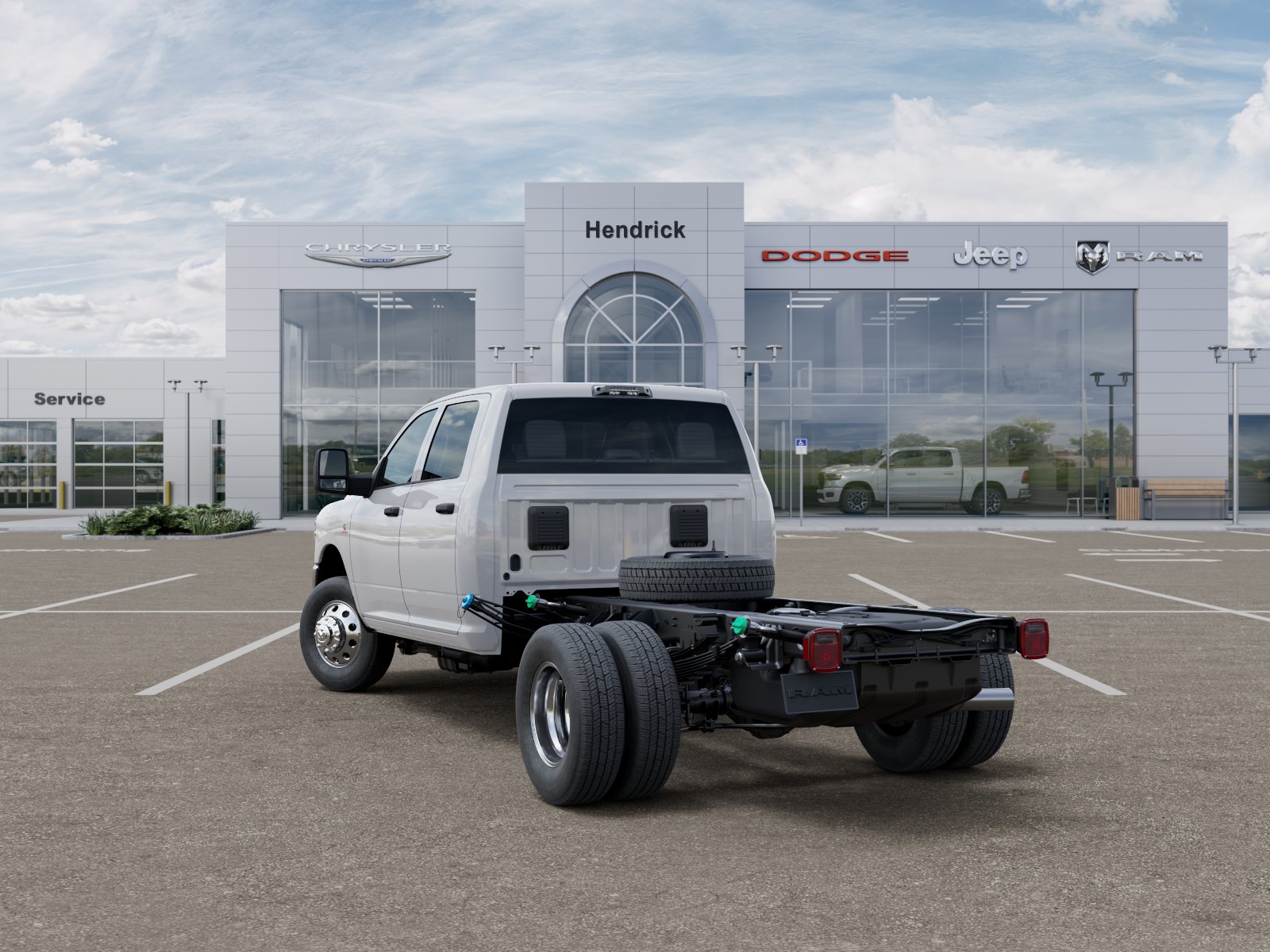 New 2026 Bright White Clear-Coat Exterior Paint RAM Tradesman image 42