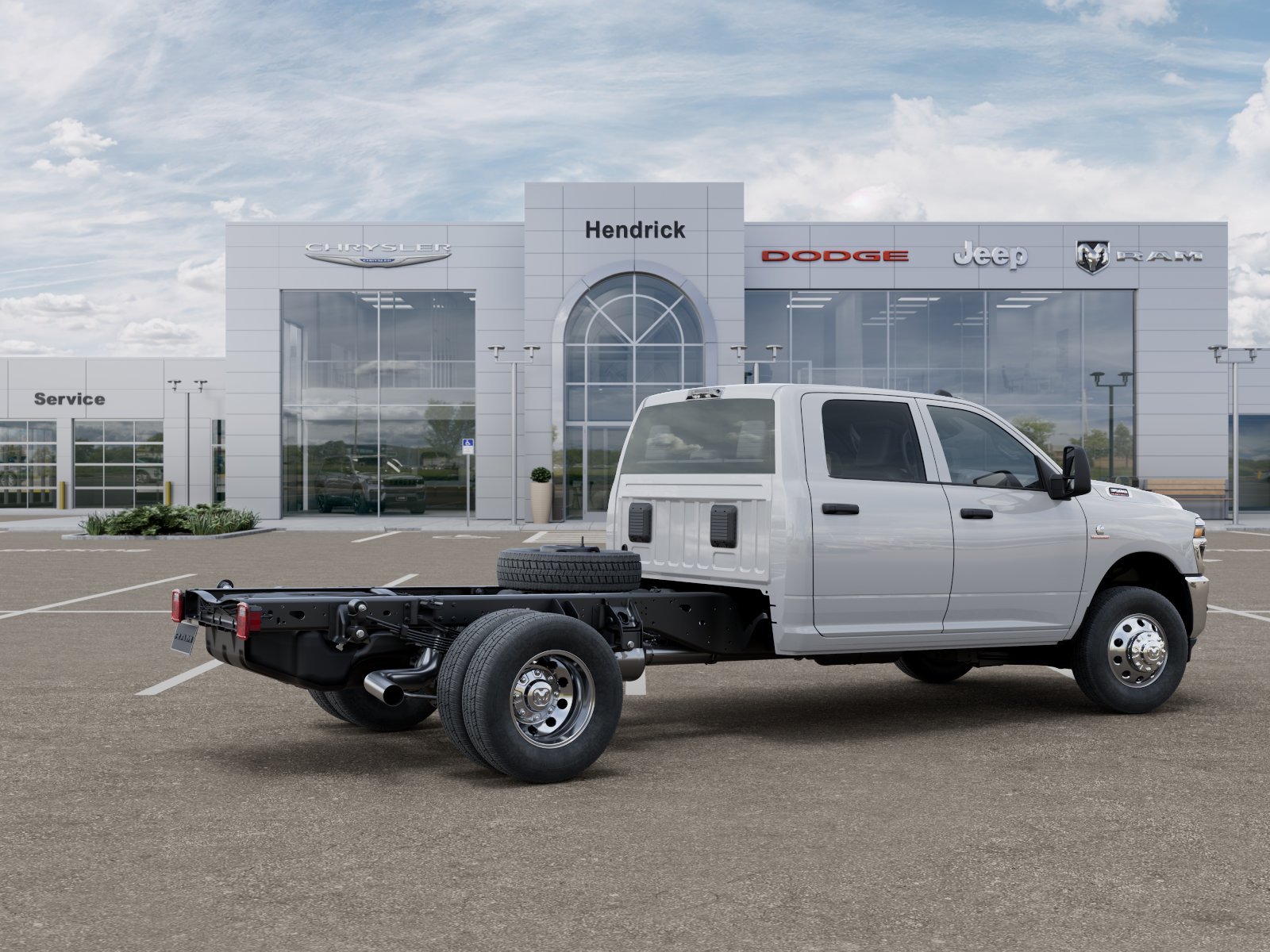 New 2026 Bright White Clear-Coat Exterior Paint RAM Tradesman image 43