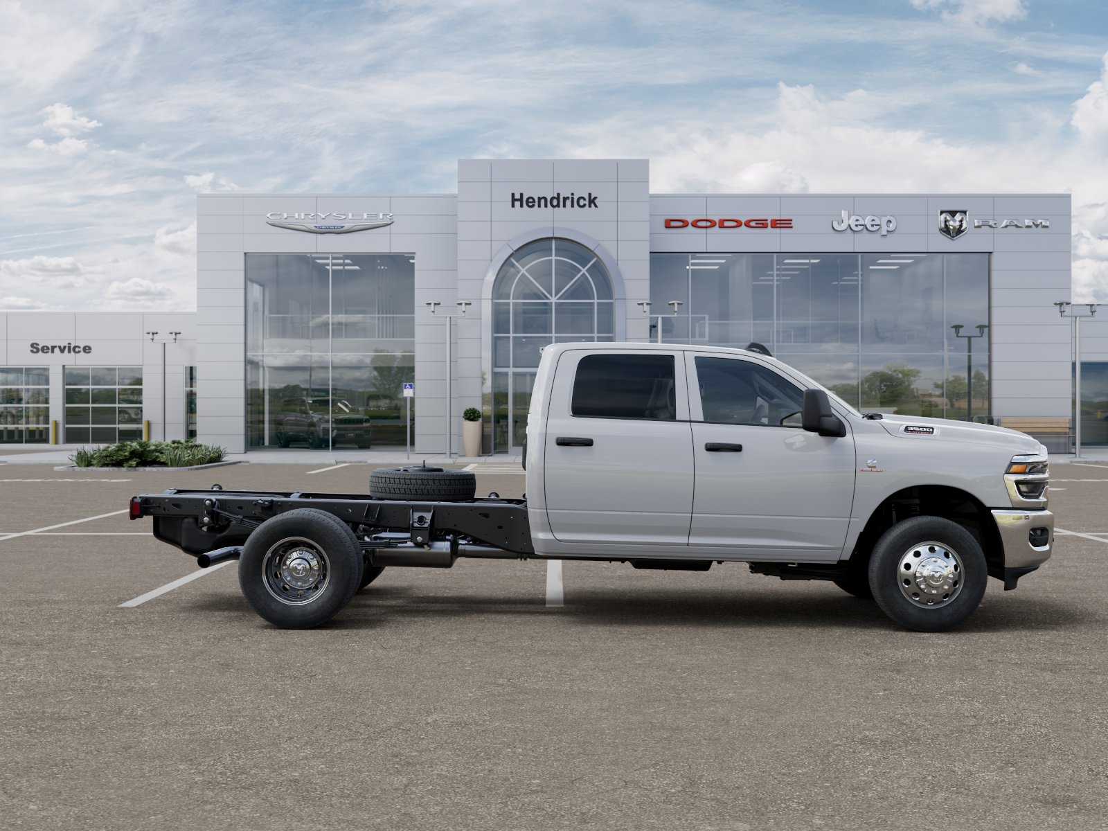 New 2026 Bright White Clear-Coat Exterior Paint RAM Tradesman image 60