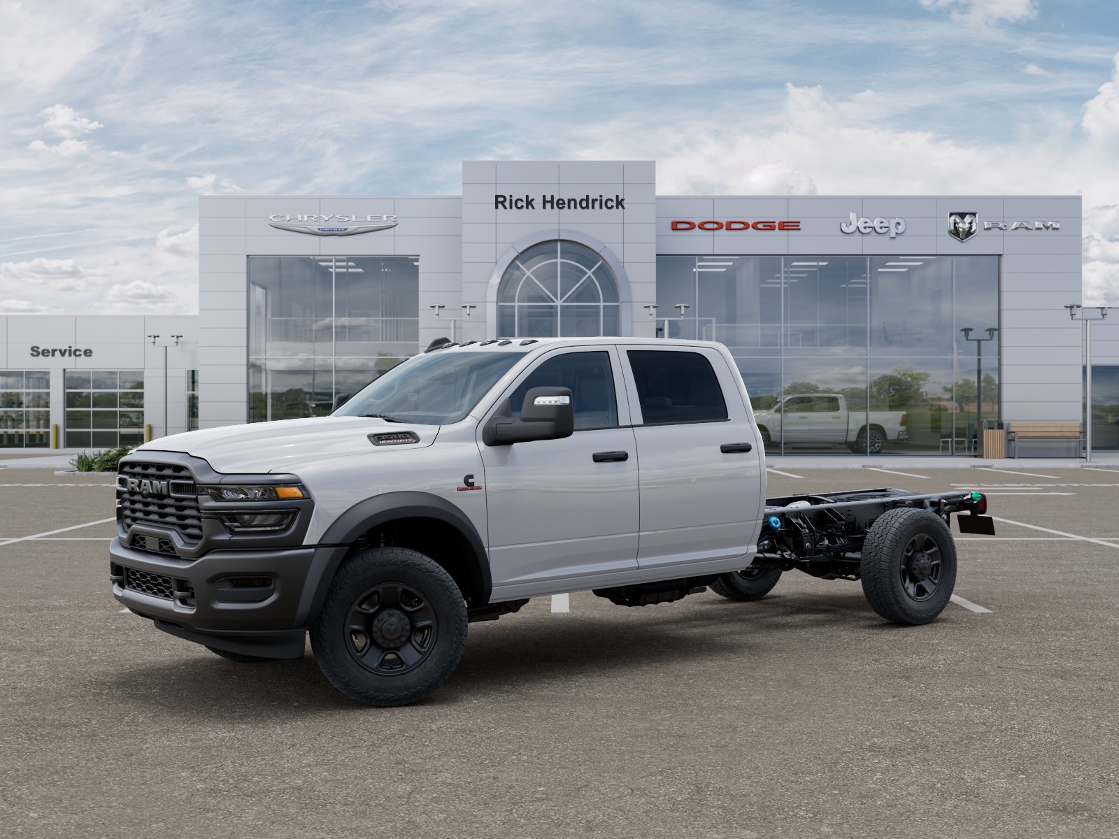 New 2026 Bright White Clear-Coat Exterior Paint RAM Tradesman image 29