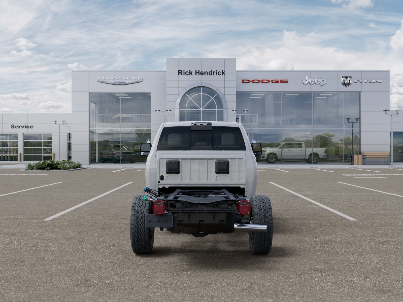 New 2026 Bright White Clear-Coat Exterior Paint RAM Tradesman image 34