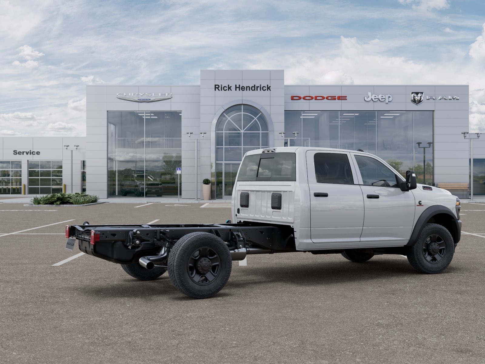 New 2026 Bright White Clear-Coat Exterior Paint RAM Tradesman image 31