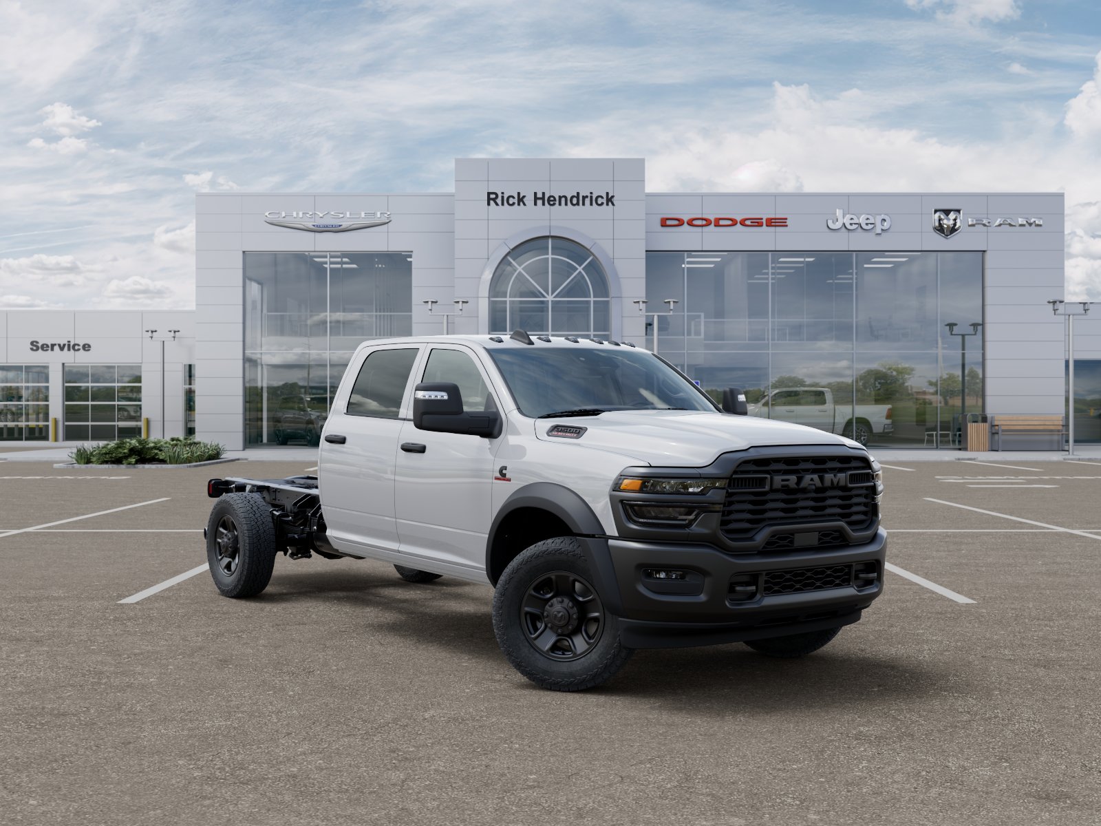New 2026 Bright White Clear-Coat Exterior Paint RAM Tradesman image 32