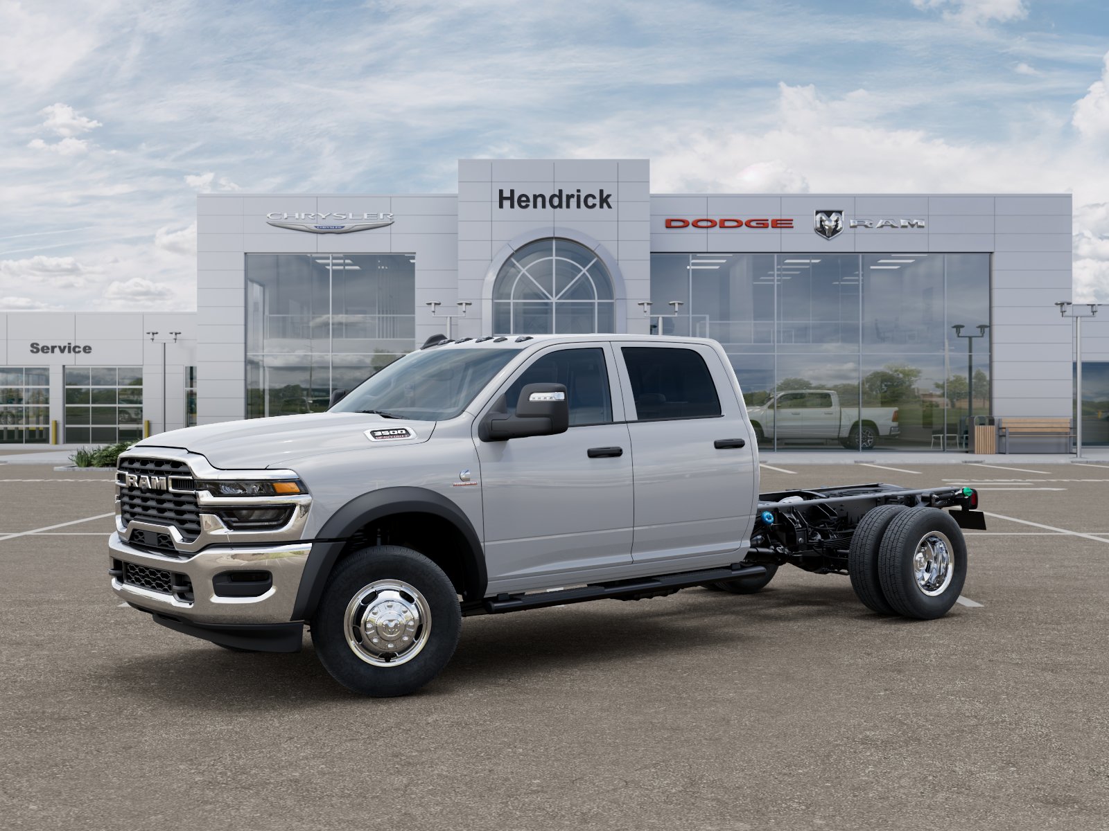 New 2026 Bright White Clear-Coat Exterior Paint RAM Tradesman image 3
