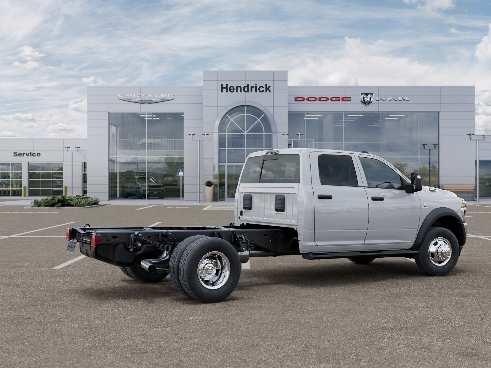 New 2026 Bright White Clear-Coat Exterior Paint RAM Tradesman image 5