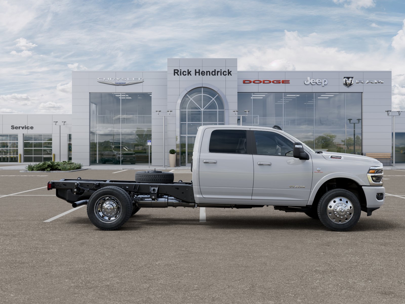 New 2026 Bright White Clear-Coat Exterior Paint RAM Big Horn image 21