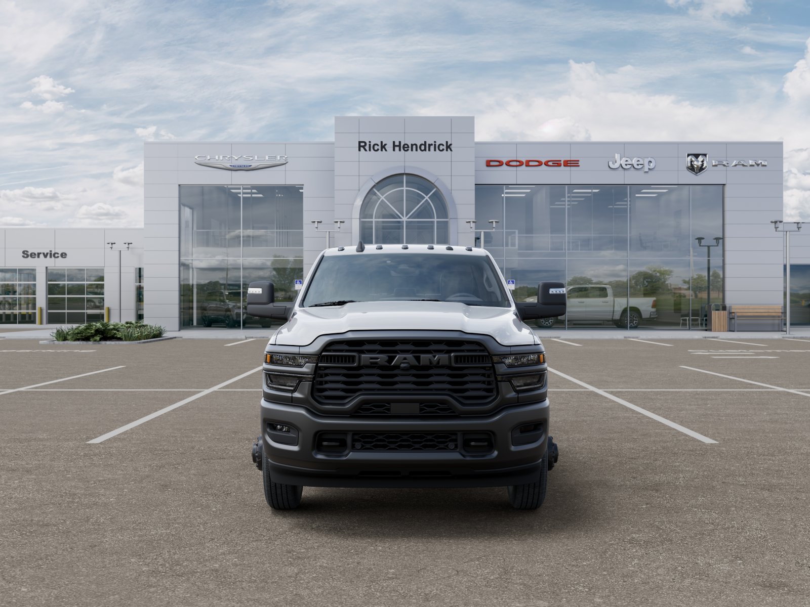 New 2026 Bright White Clear-Coat Exterior Paint RAM TRADESMAN image 6