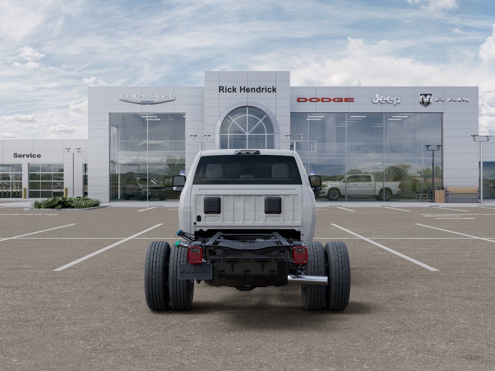 New 2026 Bright White Clear-Coat Exterior Paint RAM TRADESMAN image 7